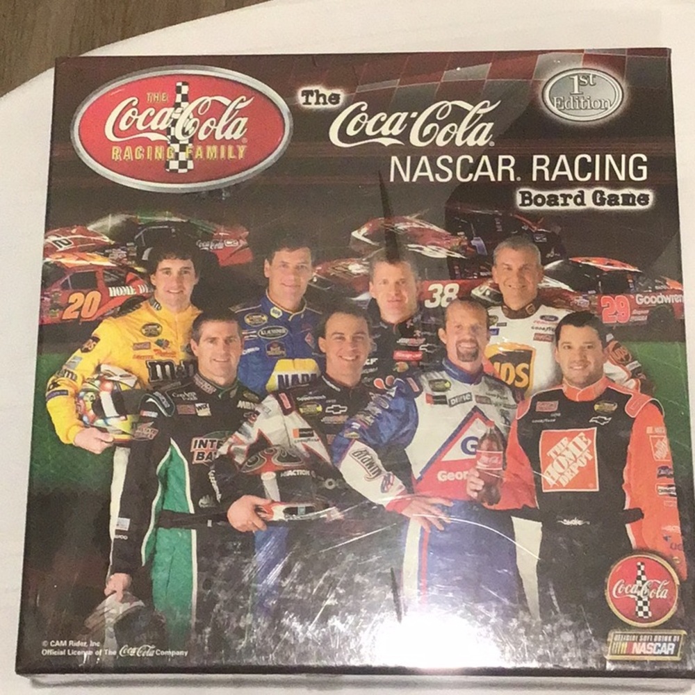 Coca-Cola NASCAR Racing Board Game